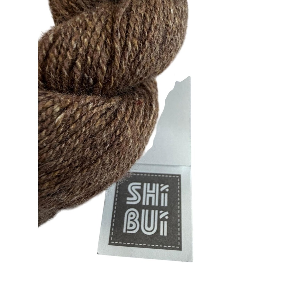 Shibui Pebble Yarn‎ 25g Trail Brown Silk Wool Cashmere Blend